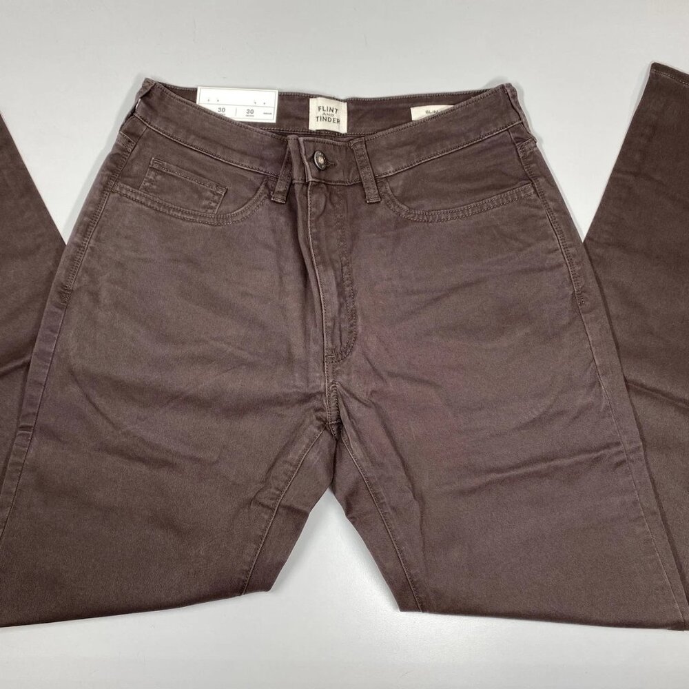 Flint and Tinder “365” Slim Fit 5-Pocket Trousers – Size 30x30 (NWT)